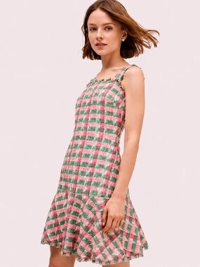 Kate Spade | 8 | Tweed Plaid Dress